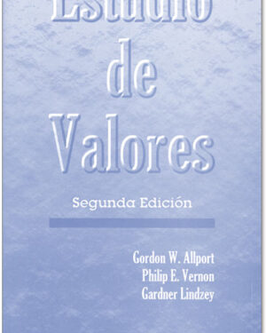Allport Estudio de Valores. Manual Moderno - Portada