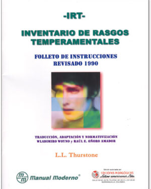 IRT Inventario de Rasgos Temperamentales. Manual Moderno - Portada
