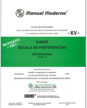 Escala de Preferencias -Vocacional- (KV)