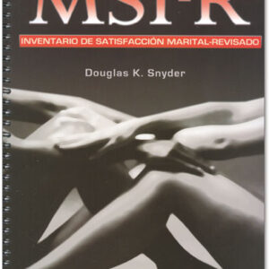 MSI-R Inventario de Satisfacción Marital Revisado. Manual Moderno - Portada