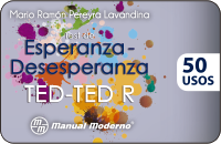 Test de Esperanza - Desesperanza (TED-TED R) Manual Moderno - Tarjeta