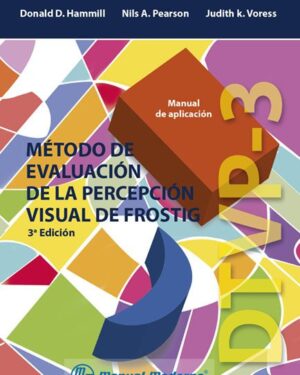 DTVP-3 Método de Evaluación de la Percepción Visual de Frostig. Manual Moderno - Portada