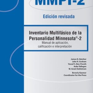 MMPI-2 Inventario Multifásico de la Personalidad Minnesota-2 Manual Moderno - Portada