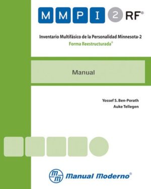 Inventario Multifásico de la Personalidad Minnesota-2 Forma Reestructurada (MMPI-2-RF) Manual Moderno - Portada