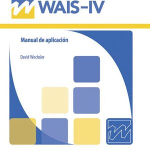 WAIS-IV Escala Wechsler de Inteligencia para Adultos – IV. Manual Moderno - Portada